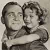 James Dunn and Shirley Temple, Bright Eyes, 1934