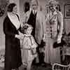 Mary MacLaren, Shirley Temple, George Irving, and Nella Walker in “Captain January,” 1936 photo