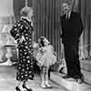 Dorothy Dell, Shirley Temple, and Adolphe Menjou, Little Miss Marker, 1934