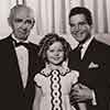 Claude Gillingwater, Shirley Temple, and Michael Whalen, Poor Little Rich Girl, 1936