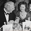 C. Aubrey Smith and Shirley Temple, Hollywood awards function at Beverly Hills Hotel given by Canada, January 15, 1946