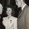 Atwater Kent, Shirley Temple, and John Agar, in Bel Air at Kent's home, April 1947
