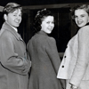 Mickey Rooney, Shirley Temple, and Judy Garland at MGM, February 18, 1941
