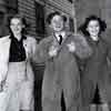 Shirley Temple with Mickey Rooney and Judy Garland at MGM, February 18, 1941