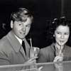 Shirley Temple with Mickey Rooney at MGM, February 18, 1941