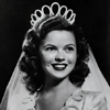 Shirley Temple Bridal Portrait 1945