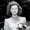 Shirley Temple graduating from Westlake, June 13, 1945