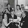 A Kiss For Corliss, 1949, with Gloria Holden, Kathryn Card, Tom Tully, Shirley Temple, and Roy Roberts