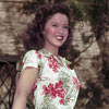 1947 Shirley Temple color photo