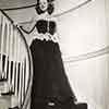 Shirley Temple at home dressed for the Oscars, March 13, 1947