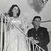 Shirley Temple and John Agar after their wedding, September 19, 1945
