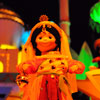 Disneyland It's A Small World attraction Holiday version December 2009