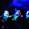 Disneyland's Snow White's Scary Adventures attraction January 2011