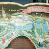 Disneyland Storybook Land Storybook map 1956