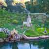 Disneyland Storybook Land Alice Village photo, January 2015