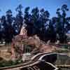Cinderella Castle, French Village, and Tremaine Chateau in Disneyland Storybook Land 1958