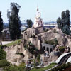 Disneyland Storybook Land Cinderella Castle photo, September 1958