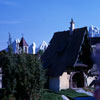 Storybook Land attraction at Disneyland Pinocchio Village photo, December 1961