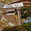 Storybook Land at Disneyland Toad Hall sign
