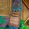 Disneyland Enchanted Tiki Room Tangaroa sign, May 2007