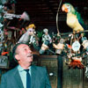Enchanted Tiki Room opening photo with Walt Disney