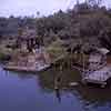 Disneyland Tom Sawyer Island fishing pier, September 1969