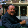 Walt Disney in Town Square, March 1965