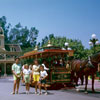 Disneyland Town Square, December 1962