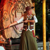 Adventureland Indiana Jones show, June 2008