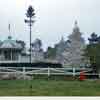 Disneyland Bandstand in Magnolia Park December 1956