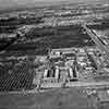 Disneyland and Disneyland Hotel aerial photo, between 1960