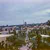 Disneyland aerial photo from the Skyway, 1957