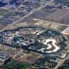 Disneyland aerial photo, January 1964