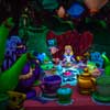 Disneyland Alice in Wonderland attraction October 2014