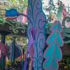 Disneyland Alice in Wonderland attraction exterior December 2015