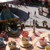 Teacup Ride in Fantasyland 1950s