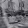 Teacup attraction in Fantasyland 1950s