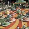 Disneyland Teacup Ride in Fantasyland June 10, 1957