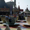 Disneyland Teacup attraction in Fantasyland 1950s