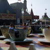 Disneyland Teacups photo, October 1955