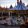 Disneyland Tea Cups attraction December 1956