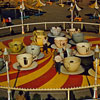 Disneyland Teacup attraction in Fantasyland 1950s