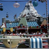 Disneyland Teacup ride, undated color photo