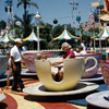 Teacup attraction in Fantasyland, August 1960