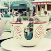 Disneyland Teacup attraction, September 1971