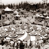 Teacup Ride in Fantasyland 1950s