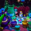 Disneyland Alice in Wonderland attraction December 2015