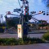 Disneyland Astro Jet attraction September 1956