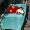 Vintage Disneyland Autopia photo, 1960s