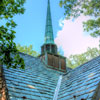 Indiana Universty Bloomington Campus Beck Chapel Dunn Cemetery photo, July 2012